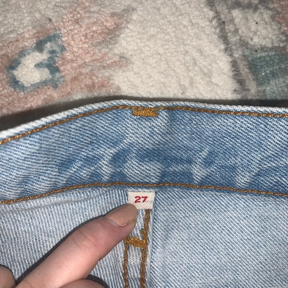 Levi’s Straight Leg Ripped Jeans - Picture 5 of 5